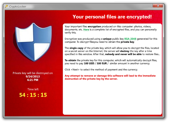 WannaCry Ransomware attack