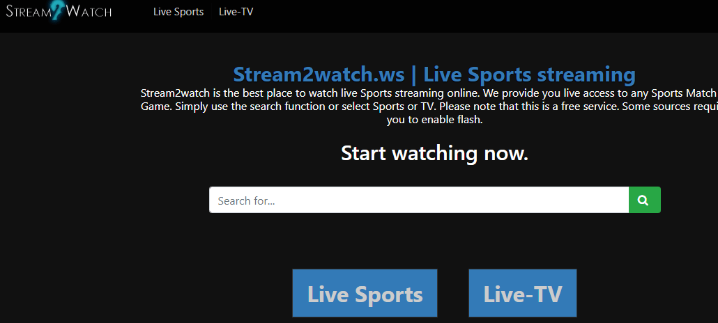stream2watch - best sports streaming sites