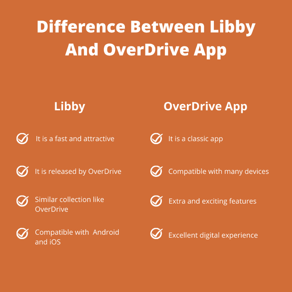 Difference Between Libby And OverDrive App