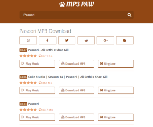 how to download mp3 for free from mp3paw